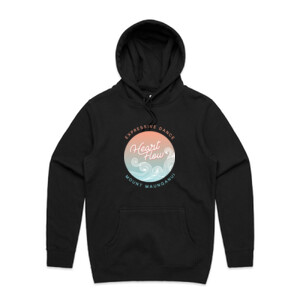 Heart Flow - Unisex Stencil Hoodie