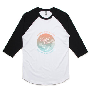 Heart Flow - Unisex Raglan Tee