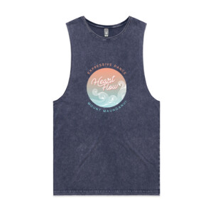 Heart Flow - Unisex Stone Wash Barnard Tank